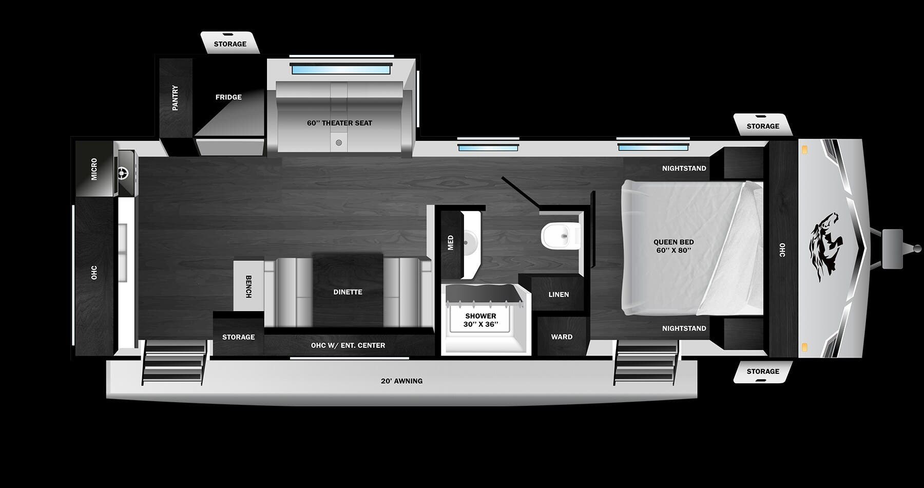 2026 Highland Ridge Open Range LITE 230MKD - New Travel Trailer For Sale by McClain's RV Rockwall in Rockwall, Texas