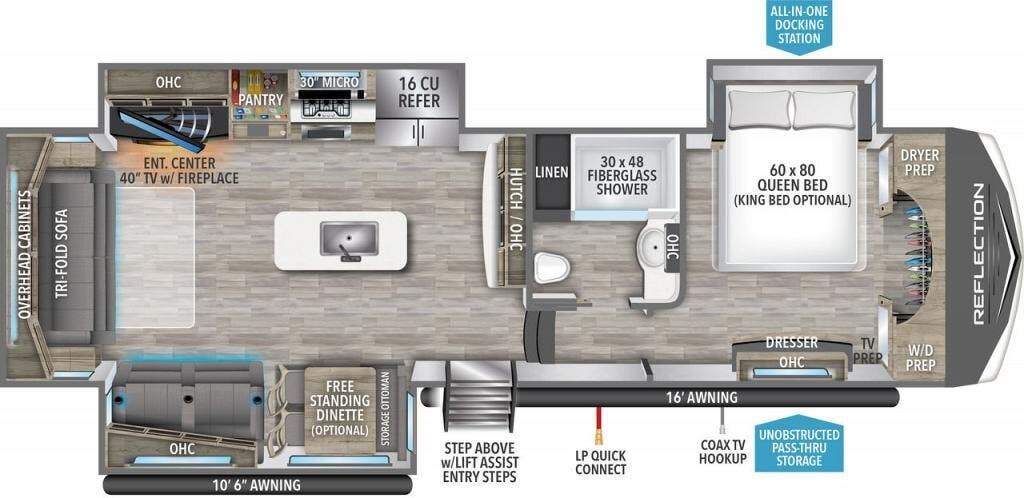 2026 Grand Design Reflection 337RLS - New Fifth Wheel For Sale by McClain's RV Rockwall in Rockwall, Texas