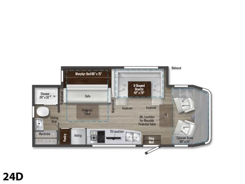 2026 Winnebago View 24D - New Class C For Sale by McClain's RV Rockwall in Rockwall, Texas