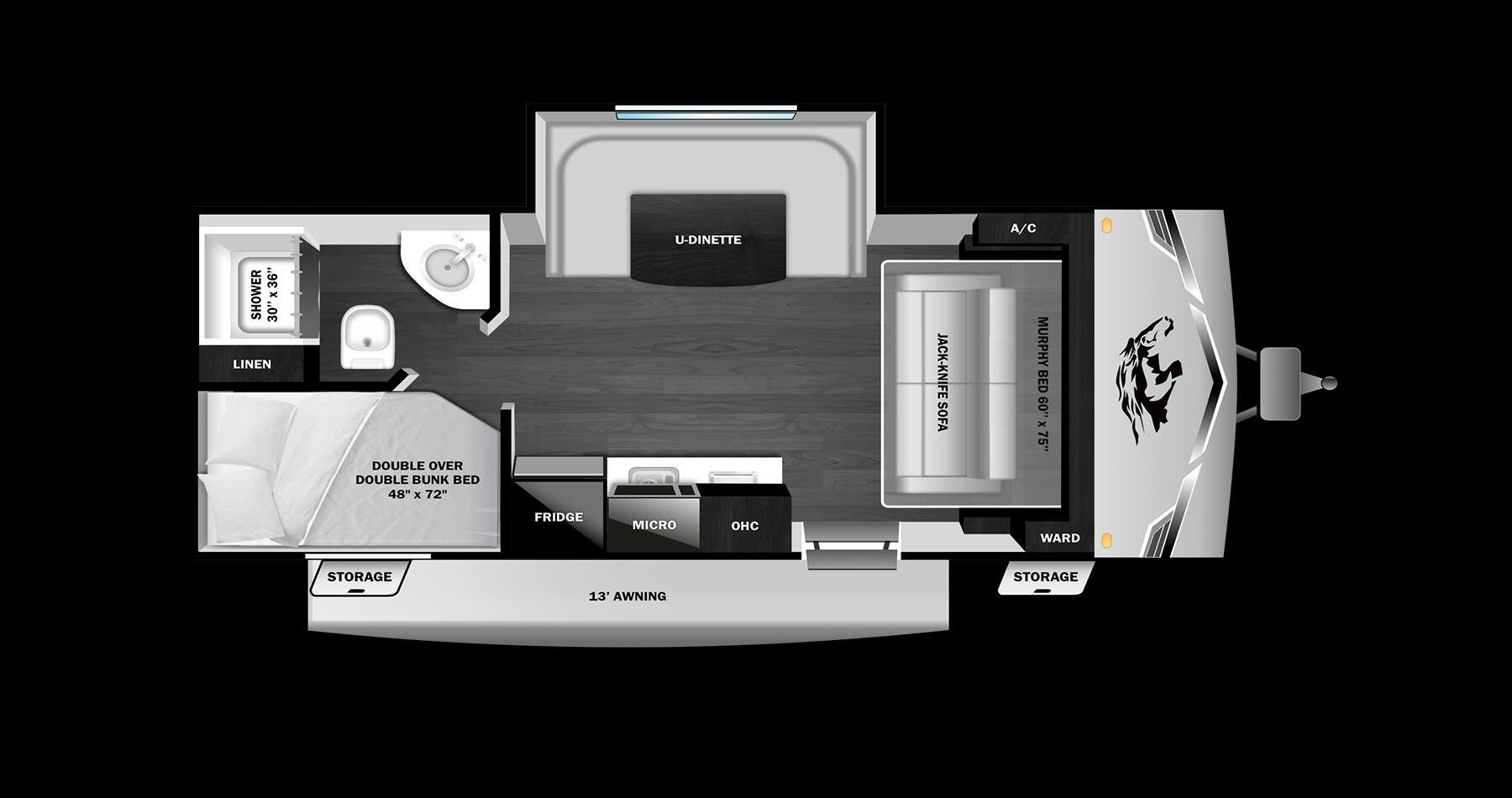 2026 Highland Ridge Open Range CONV COLT 18MBS - New Travel Trailer For Sale by McClain's RV Rockwall in Rockwall, Texas
