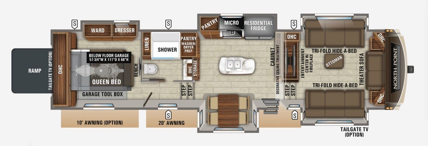 2019 North Point 385THWS by Jayco from McClain's RV Rockwall in Rockwall, Texas