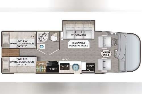 2024 Thor Motor Coach Vegas M-24.1 - Used Class A For Sale by McClain's RV Rockwall in Rockwall, Texas