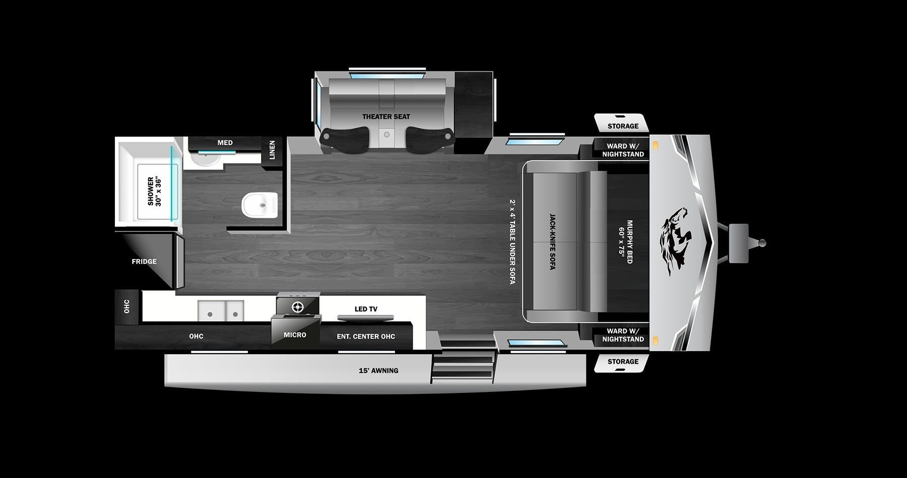 2026 Highland Ridge Open Range LITE 200MLM - New Travel Trailer For Sale by McClain's RV Rockwall in Rockwall, Texas