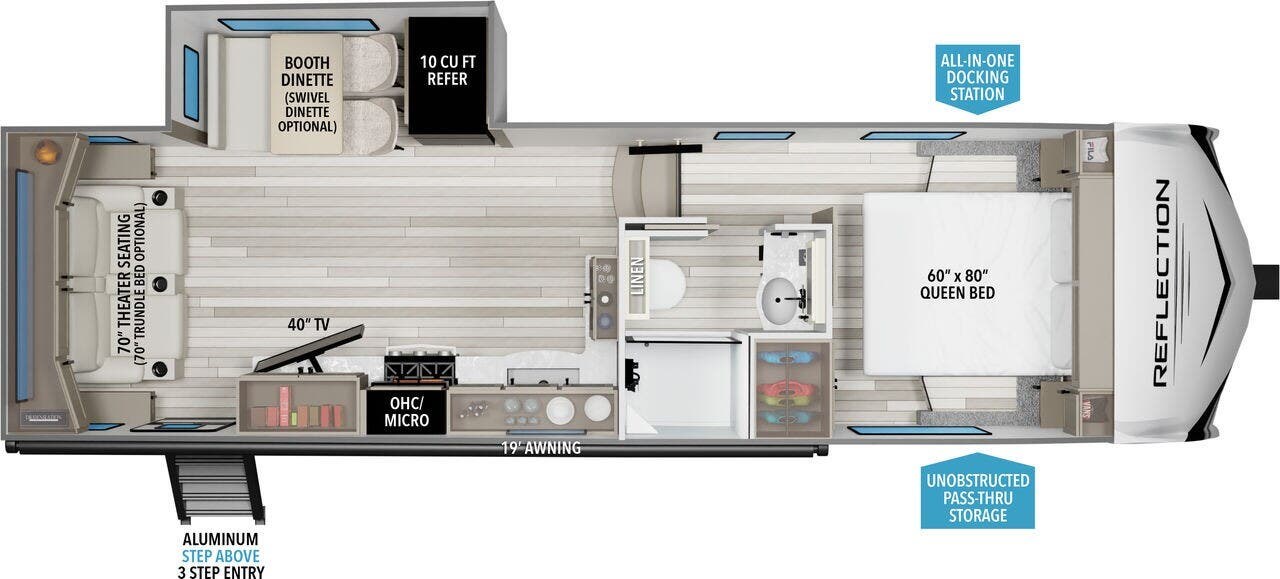 2026 Grand Design Reflection 100 24RL - New Fifth Wheel For Sale by McClain's RV Rockwall in Rockwall, Texas