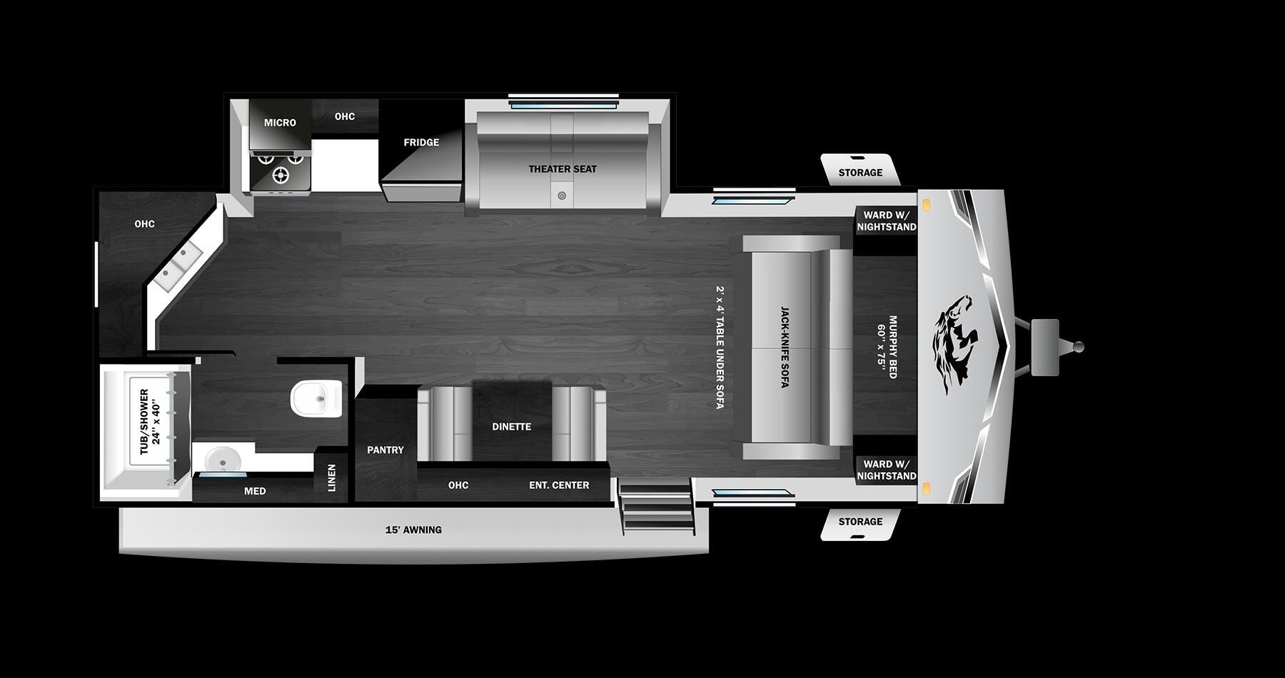 2026 Highland Ridge Open Range LITE 211RKM - New Travel Trailer For Sale by McClain's RV Rockwall in Rockwall, Texas