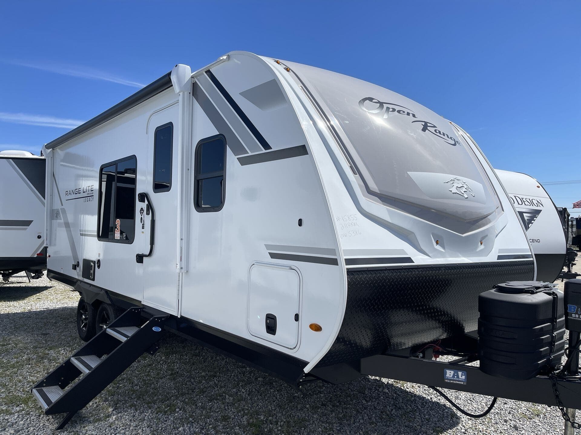 2026 Highland Ridge Open Range Range Lite 211RKM - New Travel Trailer For Sale by McClain's RV Superstore in Corinth, Texas features Refrigerator, Furnace, Smart TV, Shower, Solar Panel