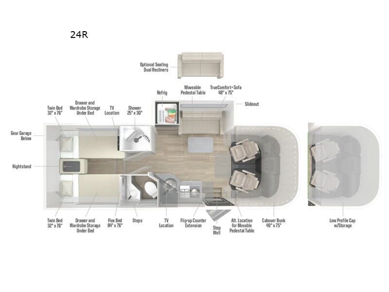 2027 Winnebago View 24R - New Class C For Sale by McClain's RV Rockwall in Rockwall, Texas