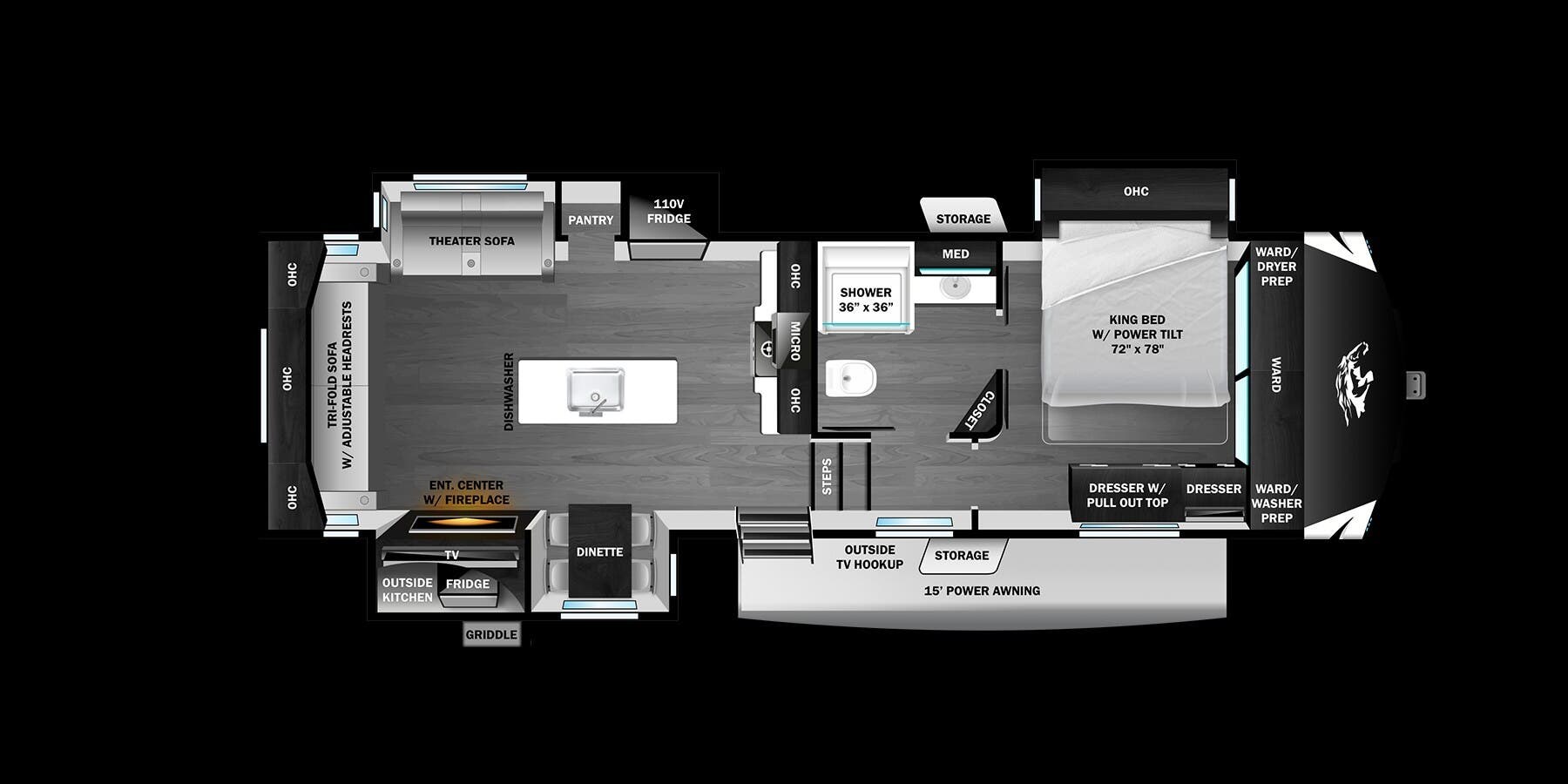 2026 Highland Ridge Open Range 3X 287RLS - New Fifth Wheel For Sale by McClain's RV Rockwall in Rockwall, Texas