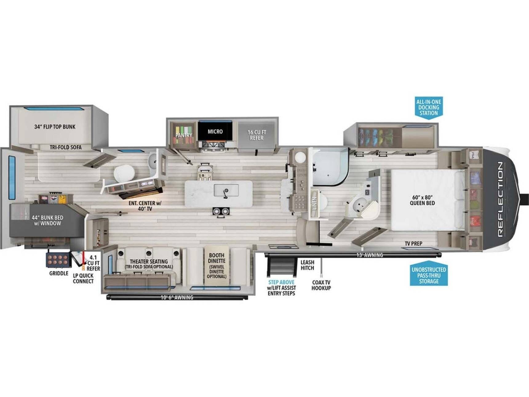 2026 Grand Design Reflection 311BHS - New Fifth Wheel For Sale by McClain's RV Rockwall in Rockwall, Texas