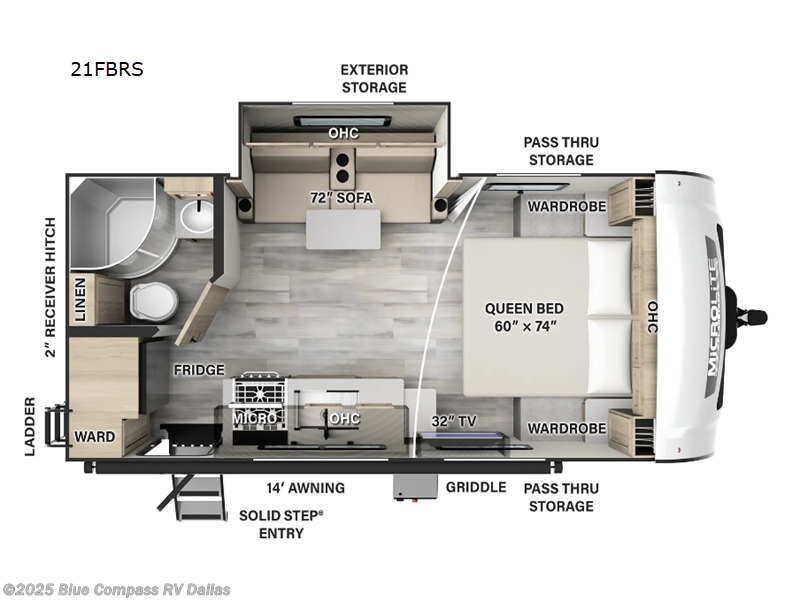 2024 Forest River Flagstaff Micro Lite 21FBRS RV for Sale in Mesquite