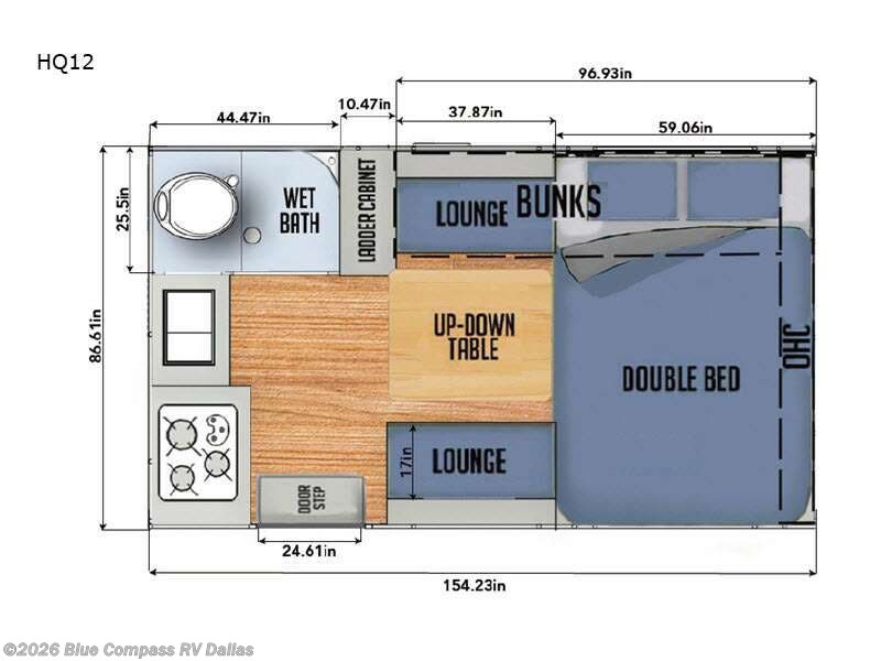 2022 Black Series HQ Series 12 - Used Travel Trailer For Sale by Blue Compass RV Dallas in Mesquite, Texas