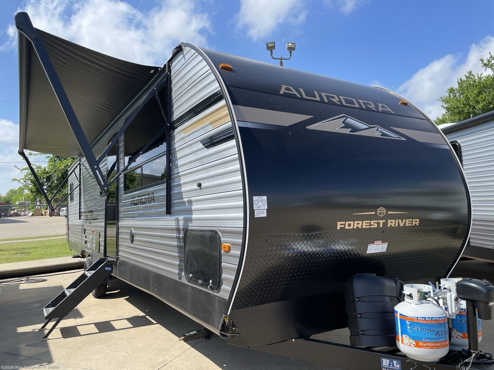 New 2026 Forest River Aurora 34BHTS (2 Queen Beds) available in Mesquite, Texas