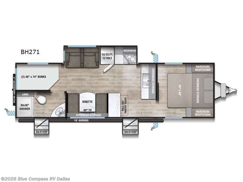 2026 Alliance RV Delta Ultra Lite BH271 - New Travel Trailer For Sale by Blue Compass RV Dallas in Mesquite, Texas features Slideout