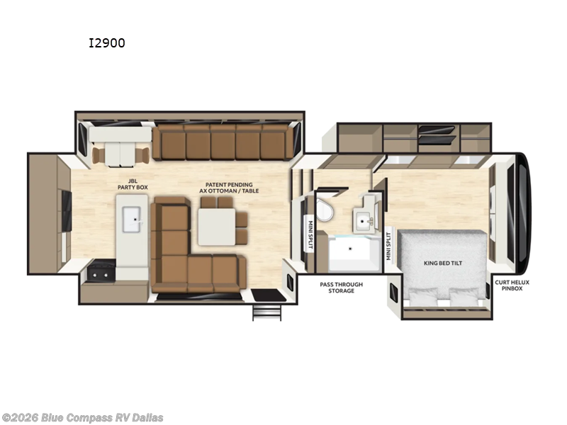 2026 Miscellaneous Axiom RV Imperium I2900 - New Fifth Wheel For Sale by Blue Compass RV Dallas in Mesquite, Texas features Slideout