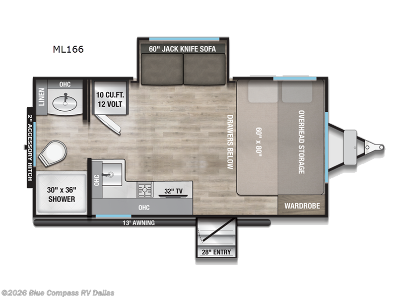 2026 Alliance RV Delta Solo ML166 - New Travel Trailer For Sale by Blue Compass RV Dallas in Mesquite, Texas features Slideout