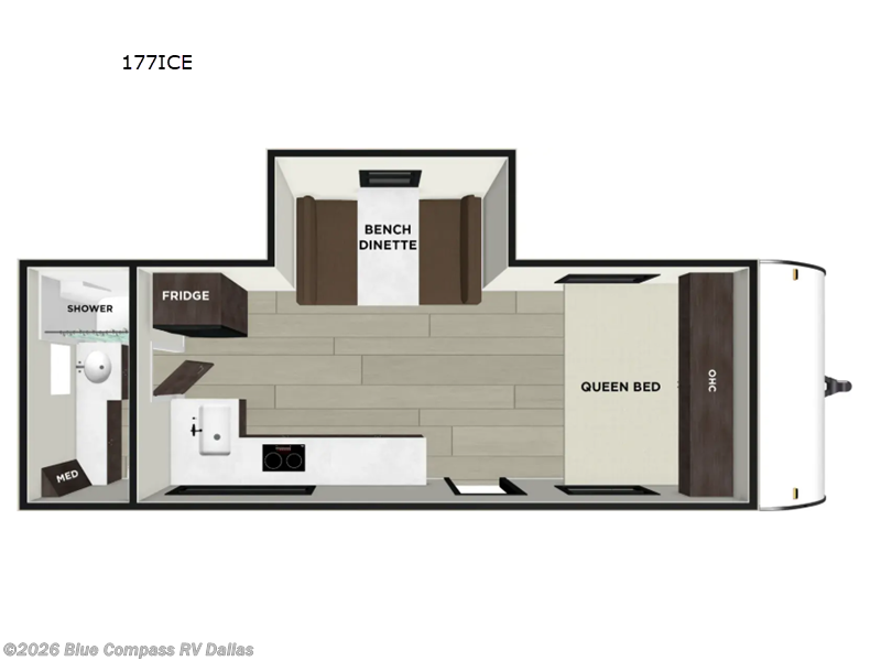 2026 Forest River Salem FSX 177ICE - Used Travel Trailer For Sale by Blue Compass RV Dallas in Mesquite, Texas features Slideout