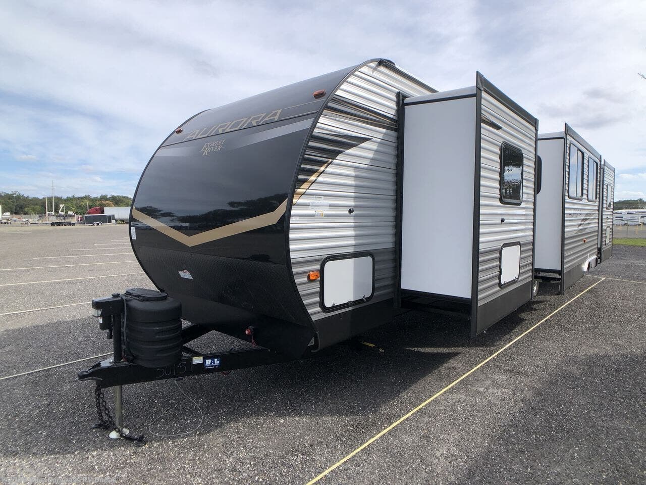 2027 Forest River Aurora 34BHTS-2Q - New Travel Trailer For Sale by Blue Compass RV Dallas in Mesquite, Texas