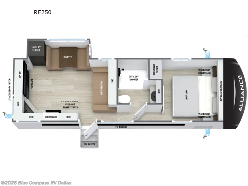 2027 Alliance RV Delta Ultra Lite RE250 - New Travel Trailer For Sale by Blue Compass RV Dallas in Mesquite, Texas features Slideout