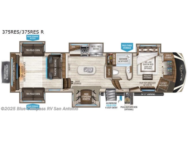 2020 Grand Design Solitude 375res Rv For Sale In San Antonio Tx 78227 Sa3929 Rvusa Com Classifieds