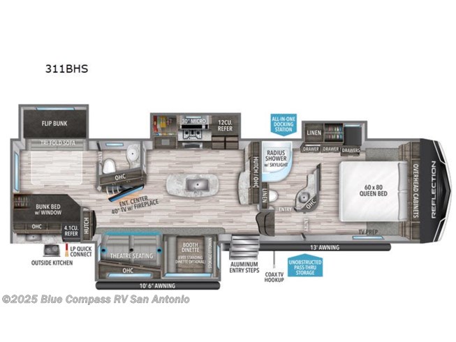 2021 Grand Design Reflection 311bhs Rv For Sale In San Antonio Tx 78227 Sa4382 Rvusa Com Classifieds