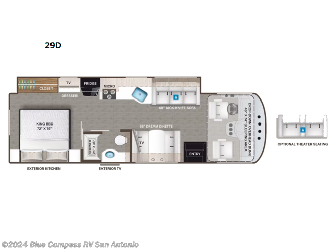 2024 Thor Motor Coach Resonate 29D - New Class A For Sale by Blue Compass RV San Antonio in San Antonio, Texas