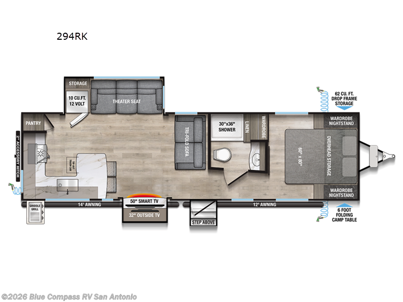 2026 Alliance RV Delta 294RK - New Travel Trailer For Sale by Blue Compass RV San Antonio in San Antonio, Texas features Slideout