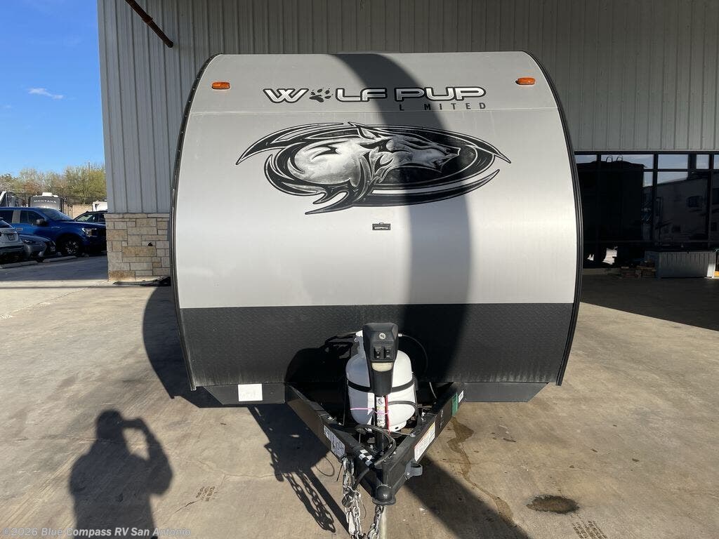 2021 Forest River Cherokee Wolf Pup CASCADE 16FQ - Used Travel Trailer For Sale by Blue Compass RV San Antonio in San Antonio, Texas