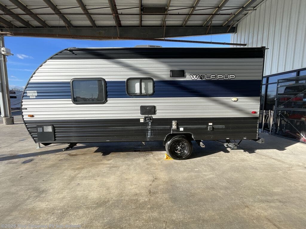 Used 2021 Forest River Cherokee Wolf Pup CASCADE 16FQ available in San Antonio, Texas