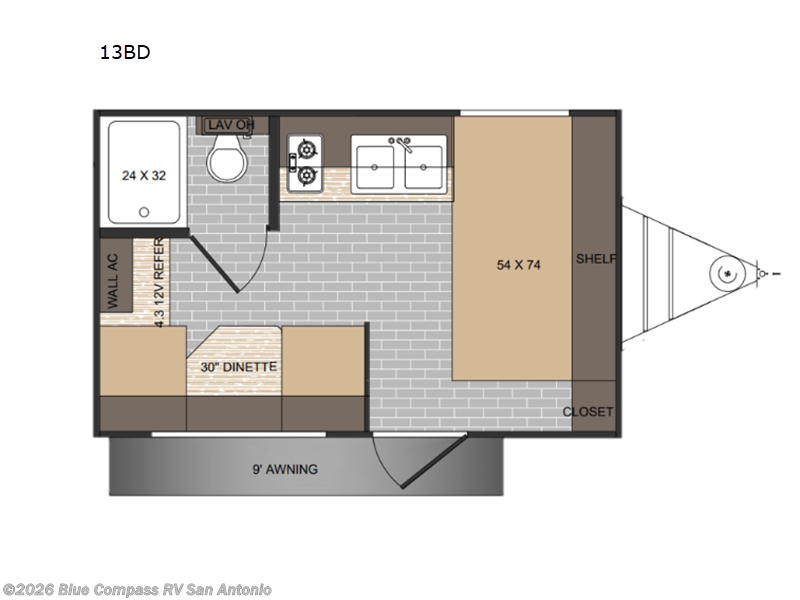 2024 Sunset Park RV Sun Lite LTD 13BD - Used Travel Trailer For Sale by Blue Compass RV San Antonio in San Antonio, Texas