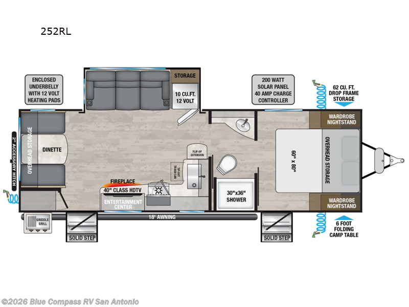2024 Alliance RV Delta 252RL - Used Travel Trailer For Sale by Blue Compass RV San Antonio in San Antonio, Texas features Slideout