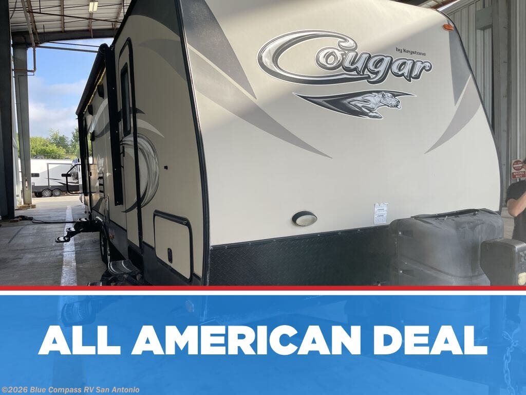 2016 Keystone Cougar X-lite 28RLS - Used Travel Trailer For Sale by Blue Compass RV San Antonio in San Antonio, Texas features Slideout