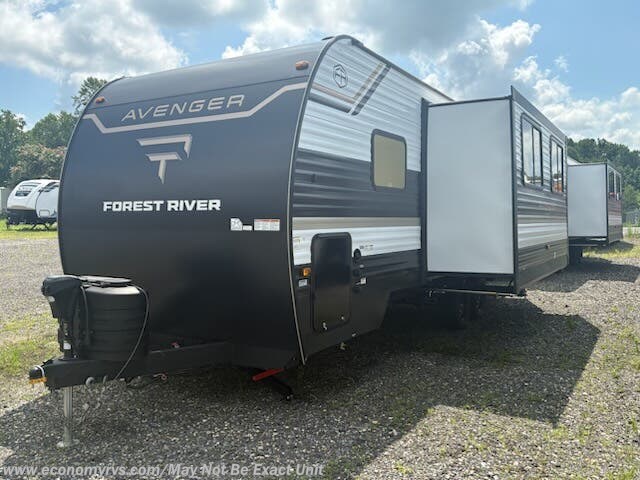 2026 Prime Time Avenger 25RBS - New Travel Trailer For Sale by Economy RVS, LLC in Mechanicsville, Maryland features Skylight, Pass Thru Storage, Fire Extinguisher, Toilet, Stove