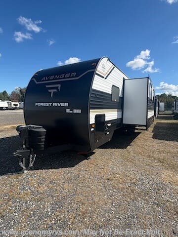 2026 Prime Time Avenger 26DBS - Used Travel Trailer For Sale by Economy RVS, LLC in Mechanicsville, Maryland features Black Tank Flush, Shower, Power Awning, Roof Deck, Convection Microwave