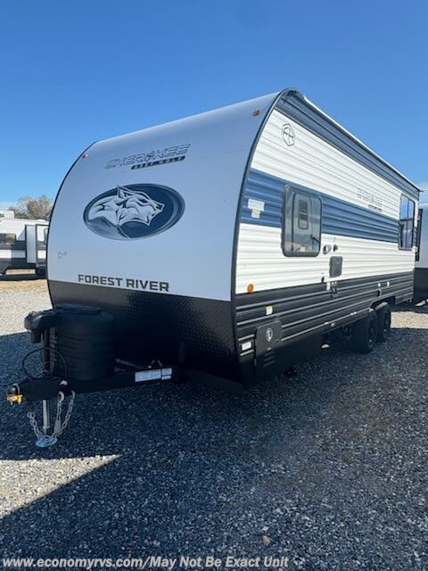 2025 Forest River Cherokee Grey Wolf 19SM - New Travel Trailer For Sale by Economy RVS, LLC in Mechanicsville, Maryland features Microwave, CO Detector, Refrigerator, Furnace, Stabilizer Jacks