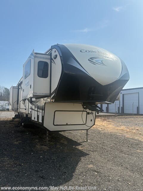 2015 Coachmen Brookstone 375FL - Used Fifth Wheel For Sale by Economy RVS, LLC in Mechanicsville, Maryland features Awning, Washer/Dryer Combo, 50 Amp Service, Skylight, Furnace