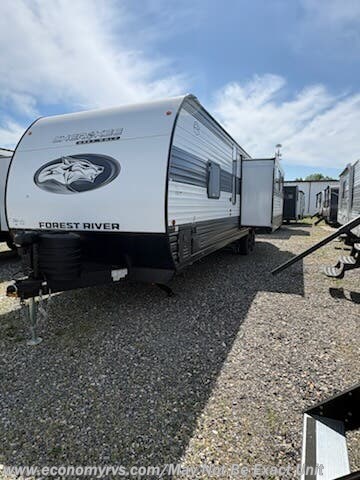 2026 Forest River Cherokee Grey Wolf 29TE - New Travel Trailer For Sale by Economy RVS, LLC in Mechanicsville, Maryland features Tankless Demand Gas Water Heater, Slideout, Microwave, 50 Amp Service, Stove Top Burner