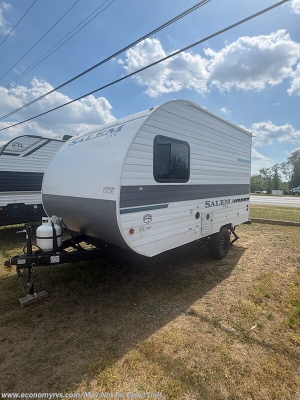 2026 Forest River Salem FSX 135ICE - New Travel Trailer For Sale by Economy RVS, LLC in Mechanicsville, Maryland features Air Conditioning, Refrigerator (12V), 30 Amp Service, Booth Dinette, Stove Top Burner