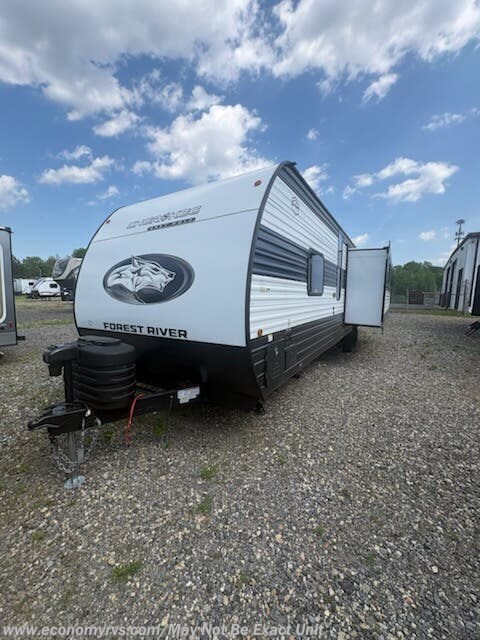 2026 Forest River Cherokee Grey Wolf 29QB - New Travel Trailer For Sale by Economy RVS, LLC in Mechanicsville, Maryland features Oven, Skylight, 50 Amp Service, Slideout, Spare Tire Kit