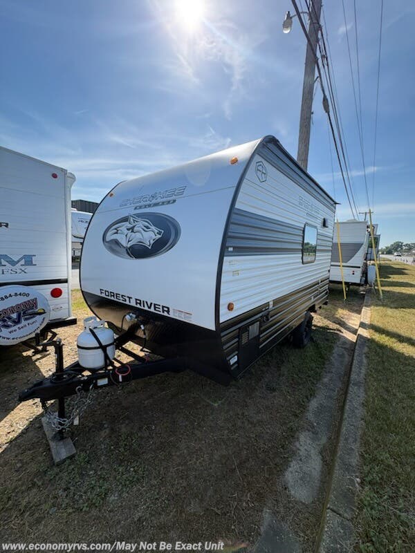 2026 Forest River Cherokee Wolf Pup 14RKW - New Travel Trailer For Sale by Economy RVS, LLC in Mechanicsville, Maryland features Stove Top Burner, Air Conditioning, Tankless Demand Gas Water Heater, Power Awning, 30 Amp Service