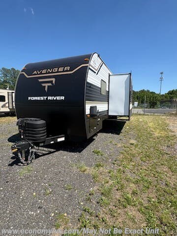 2026 Prime Time Avenger 26DBS - New Travel Trailer For Sale by Economy RVS, LLC in Mechanicsville, Maryland features Oven, Refrigerator, Toilet, Screen Door, Solar Prep