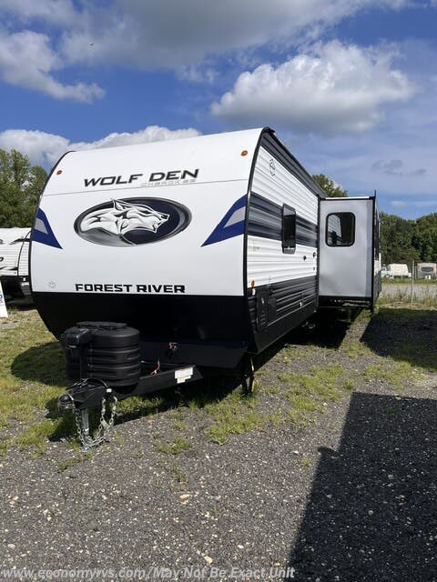 2027 Forest River Cherokee Wolf Den 304SR - New Travel Trailer For Sale by Economy RVS, LLC in Mechanicsville, Maryland features Air Conditioning, Power Awning, CO Detector, Slideout, Smoke Detector