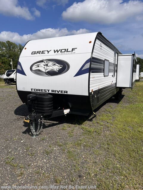 2027 Forest River Cherokee Grey Wolf 29TE - New Travel Trailer For Sale by Economy RVS, LLC in Mechanicsville, Maryland features Converter, Smoke Detector, Water Heater, LP Detector, Refrigerator