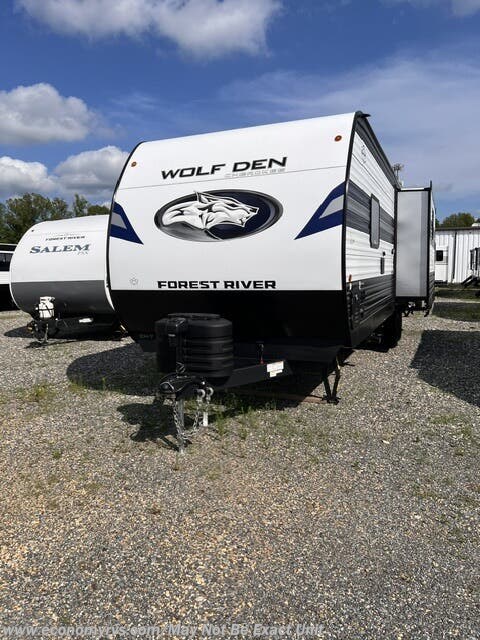 2026 Forest River Cherokee Wolf Den 273XLK - New Travel Trailer For Sale by Economy RVS, LLC in Mechanicsville, Maryland features Converter, Shower, Water Heater, LP Detector, Fire Extinguisher