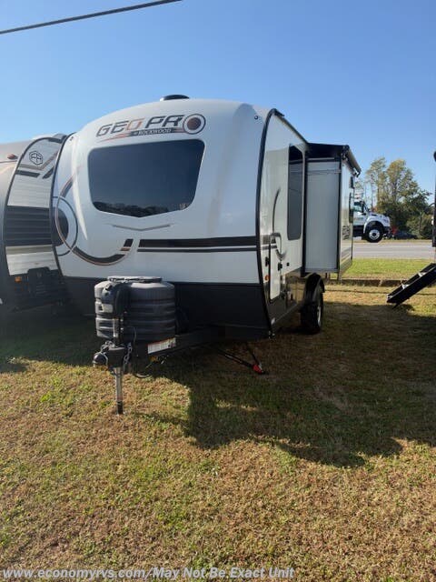 2025 Forest River Rockwood Geo Pro G15FBS - Used Travel Trailer For Sale by Economy RVS, LLC in Mechanicsville, Maryland features Smoke Detector, Power Awning, LP Detector, Refrigerator, Murphy Bed