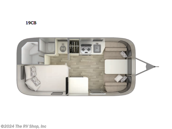 2024 Airstream Bambi 19CB - New Travel Trailer For Sale by The RV Shop, Inc in Baton Rouge, Louisiana