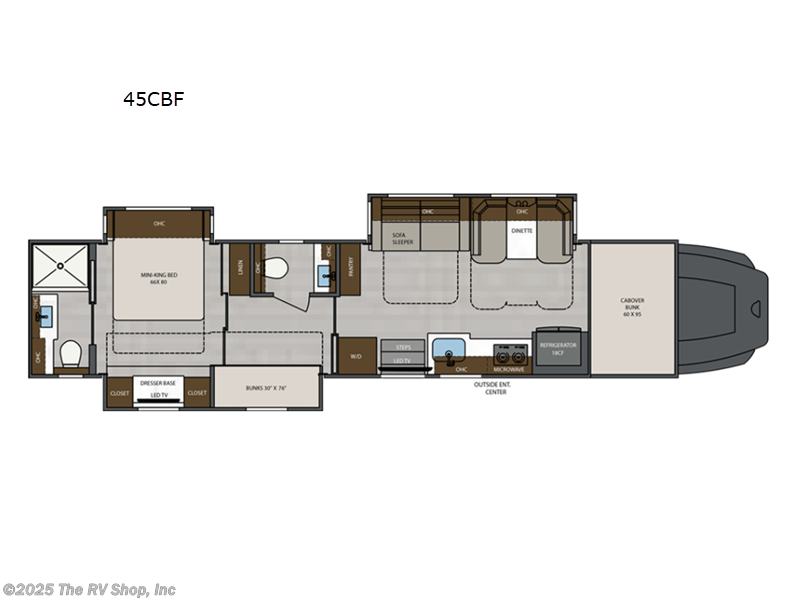 2025 Renegade Renegade Classic 45CBF RV for Sale in Baton Rouge, LA