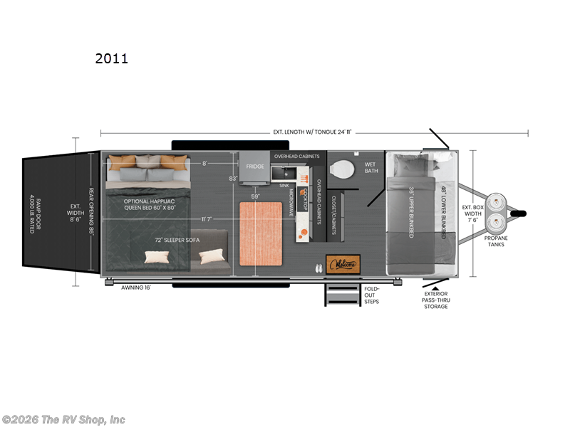 2026 ATC Pla 450 2011 - New Toy Hauler For Sale by The RV Shop, Inc in Baton Rouge, Louisiana