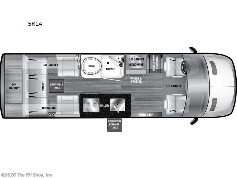 2025 OGV Luxury Coach V-RV 5RLA - New Class B For Sale by The RV Shop, Inc in Baton Rouge, Louisiana
