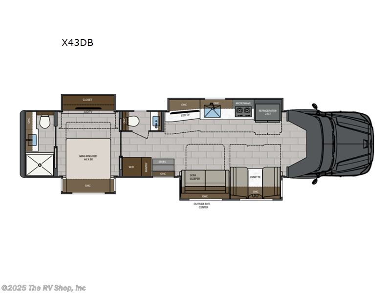 2026 Renegade Renegade XL X43DB - New Super C For Sale by The RV Shop, Inc in Baton Rouge, Louisiana features Slideout