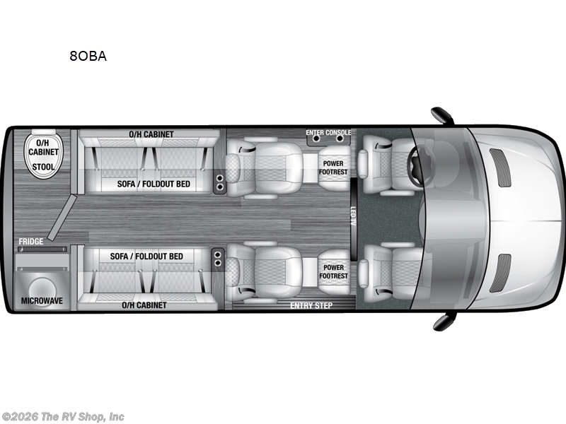 2026 OGV Luxury Coach V-Cruise 8OBA - New Class B For Sale by The RV Shop, Inc in Baton Rouge, Louisiana